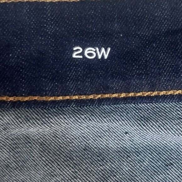 St Johns Bay Capri Jeans Womens 26W Dark Wash Mid Rise New - Picture 8 of 14